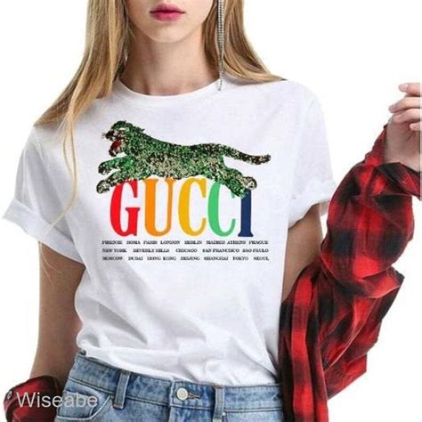 gucci jaguar shirt